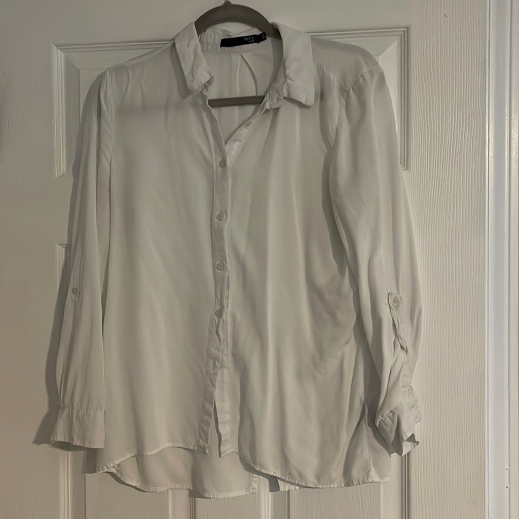 White Button Down Top!